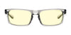 Gunnar Enigma Computer Eyeglasses | Size 58 / Gray Crystal / Amber
