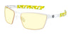 Gunnar ESL Blade Lite Computer Eyeglasses | Size 55 / White / Amber Neutral Focus