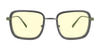 Gunnar Fallout Vault 33 Computer Eyeglasses | Size 52 / Gunmetal/Olive / Amber