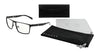 Gunnar Fremont Computer Eyeglasses | Size 59 / Onyx / Amber