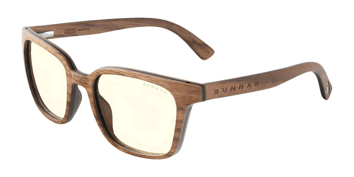 Gunnar Groot Marvel Edition Computer Eyeglasses | Size 52 / Walnut / Clear