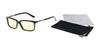 Gunnar Haus Reading Computer Eyeglasses | Size 53 / Onyx / Amber / +1.00
