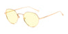 Gunnar Infinite Computer Eyeglasses / Gold / Amber-React / Natural Focus