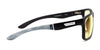 Gunnar 6-Siege Intercept Computer Eyeglasses | Size 58 / Onyx / Amber / GUNNAR Focus