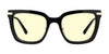 Gunnar Kaia Computer Eyeglasses | Size 53 / Blue Ribbon / Amber