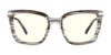 Gunnar Kaia Computer Eyeglasses | Size 53 / Blue Ribbon / Amber