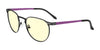 Gunnar Mateo Black Panther Vibranium Edition Computer Eyeglasses | Size 52 / Black Panther / Amber
