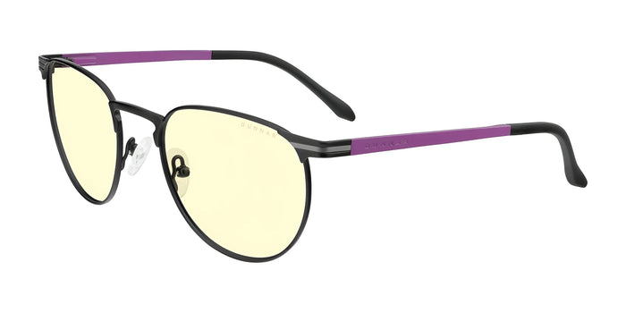 Gunnar Mateo Black Panther Vibranium Edition Computer Eyeglasses | Size 52 / Black Panther / Amber
