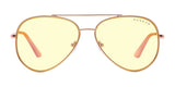 Gunnar Maverick Computer Glasses Amber / Rose Gold