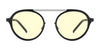 Gunnar Pacifica Computer Eyeglasses | Size 50 / Onyx/Silver / Amber
