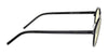 Gunnar Pacifica Computer Eyeglasses | Size 50 / Onyx/Silver / Amber