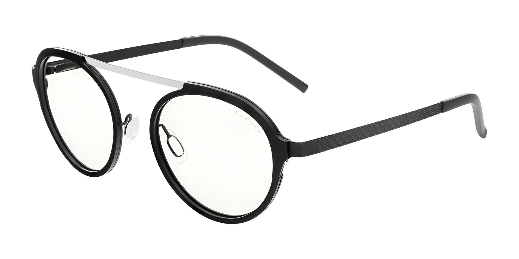 Gunnar Pacifica Computer Glasses Clear Pro / Onyx / Silver