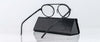 Gunnar Pacifica Computer Eyeglasses | Size 50 / Onyx/Silver / Amber