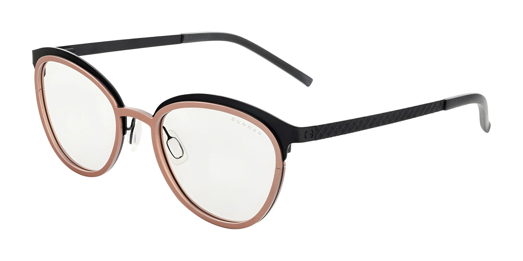Gunnar Palomar Computer Glasses Clear Pro / Onyx / Blush