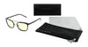 Gunnar Pismo Computer Eyeglasses | Size 50 / Onyx/Silver / Clear Pro