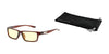 Gunnar Riot Computer Eyeglasses | Size 58 / Espresso / Amber GUNNAR Focus