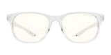 Gunnar Rush Computer Glasses, size 53, from the brand Gunnar offer blue light blocking features with slightly tinted clear frames and are ideal for both kids and teens.