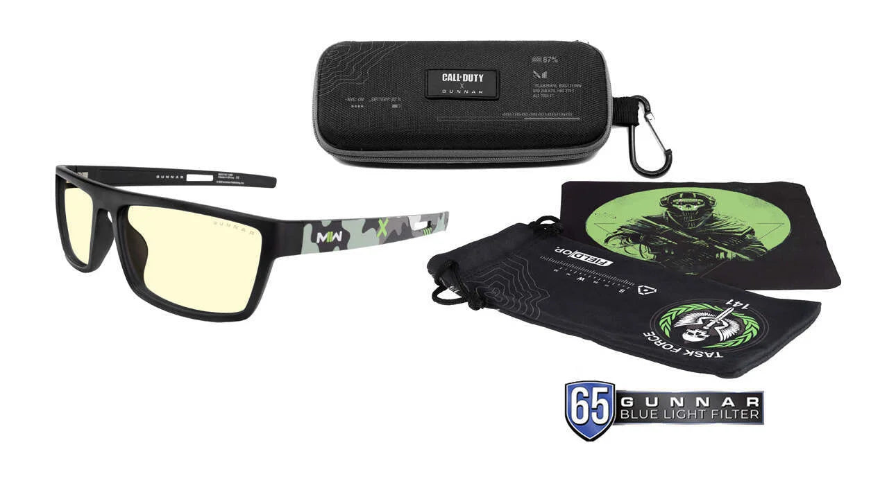 Gunnar Call of Duty Tactical Edition Computer Glasses | Size 60