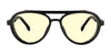 Gunnar Tallac Computer Eyeglasses | Size 57 / Onyx / Amber