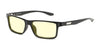 Gunnar Vertex Reading Computer Eyeglasses | Size 55 / Onyx / Amber / +1.00