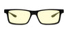 Gunnar Vertex Reading Computer Eyeglasses | Size 55 / Gray Crystal / Amber / +1.00