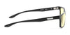 Gunnar Vertex Reading Computer Eyeglasses | Size 55 / Gray Crystal / Amber / +1.00