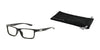 Gunnar Vertex Reading Computer Eyeglasses | Size 55 / Gray Crystal / Amber / +1.00