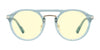 Gunnar World of Warcraft Alliance Edition Computer Eyeglasses | Size 52 / Blue Crystal / Amber