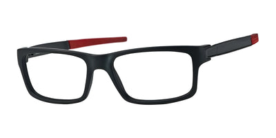 Haggar HAC109 Eyeglasses Black / Red
