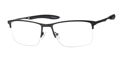 Haggar HAC119 Eyeglasses Matte Black