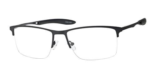 Haggar HAC119 Eyeglasses / Size 58 / Matte Black