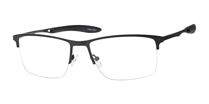 Haggar HAC119 Eyeglasses | Size 58 / Matte Black