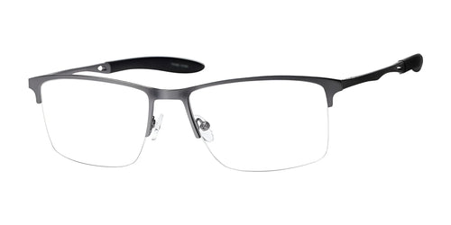 Haggar HAC119 Eyeglasses / Size 58 / Matte Black