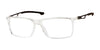 Haggar HAC122 Eyeglasses | Size 56 / Crystal