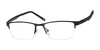 Haggar HAC123 Eyeglasses | Size 55 / Black