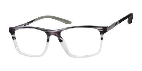 Haggar HAC126 Eyeglasses / Size 54 / Grey Fade