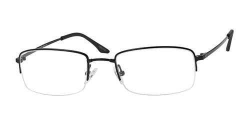 Haggar HFT518 Eyeglasses / Size 52 / Black