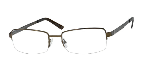 Haggar HFT533 Eyeglasses / Size 57 / Matte Black