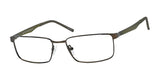 Haggar HFT535 Eyeglasses Matte Chocolate