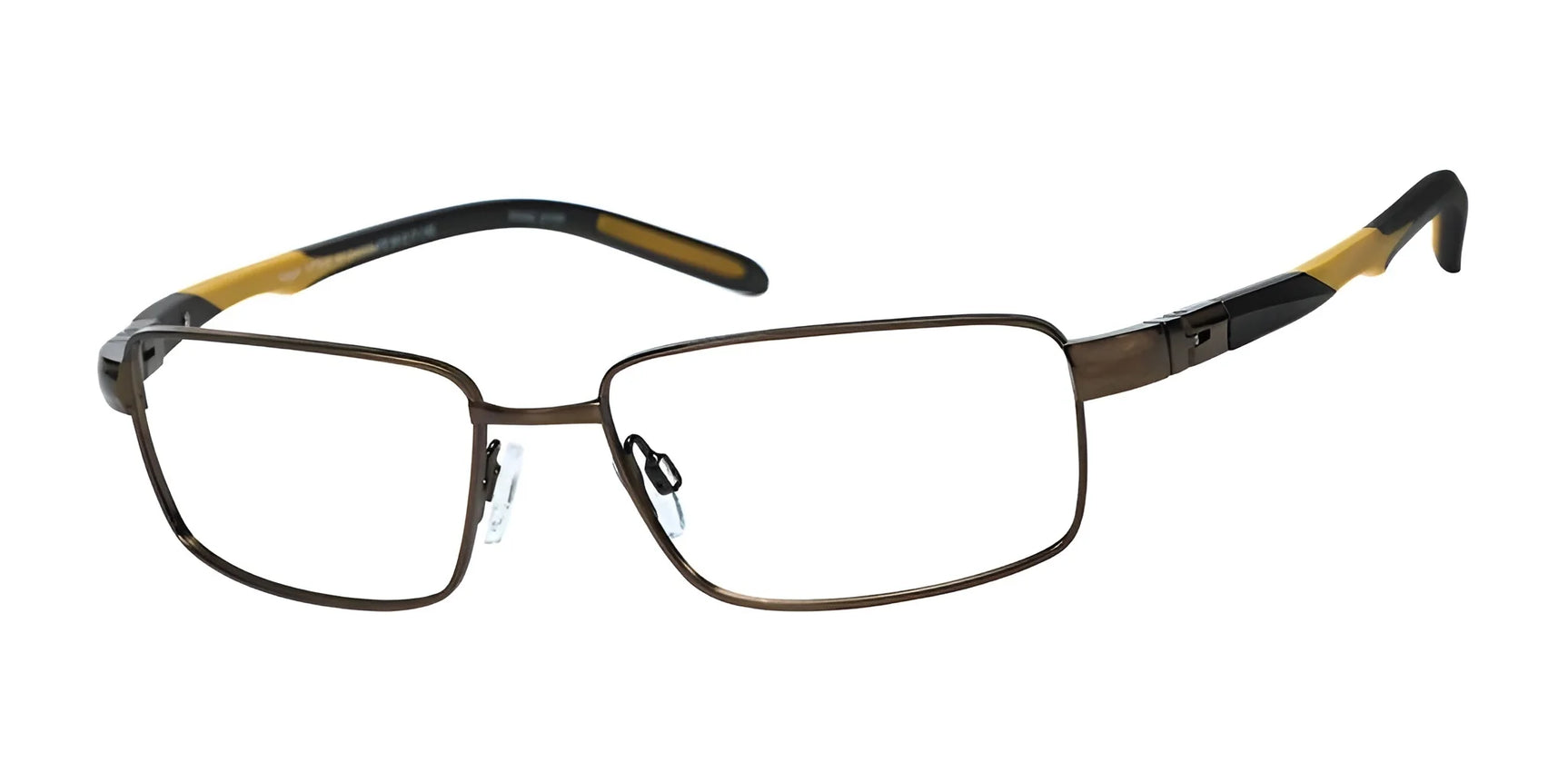 Haggar HFT542 Eyeglasses Matte Chocolate