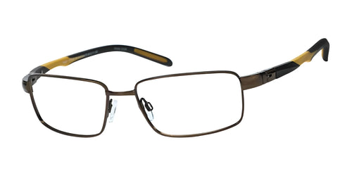Haggar HFT542 Eyeglasses / Size 56 / Matte Chocolate