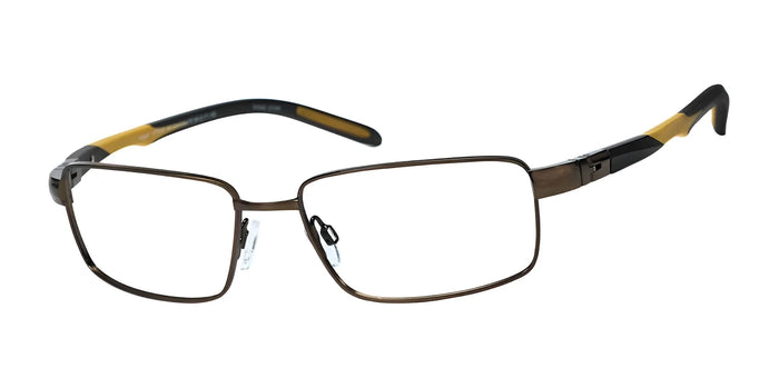 Haggar HFT542 Eyeglasses | Size 56 / Matte Chocolate
