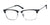 Haggar HFT544 Eyeglasses | Size 53 / Matte Black