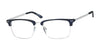 Haggar HFT544 Eyeglasses | Size 53 / Matte Navy