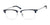 Haggar HFT544 Eyeglasses | Size 53 / Matte Navy