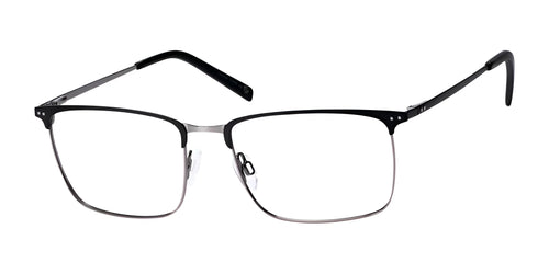 Haggar HFT547 Eyeglasses / Size 55 / Black