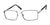 Haggar HFT548 Eyeglasses | Size 57 / Black/Gun