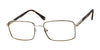 Haggar HFT548 Eyeglasses | Size 57 / Chocolate/Gold