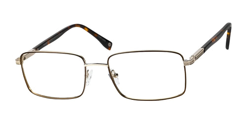 Haggar HFT548 Eyeglasses / Size 57 / Black/Gun