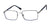 Haggar HFT548 Eyeglasses | Size 57 / Navy/Gun